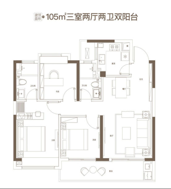 王炸户型登场！主城北+双地铁精装新盘 即将首开！