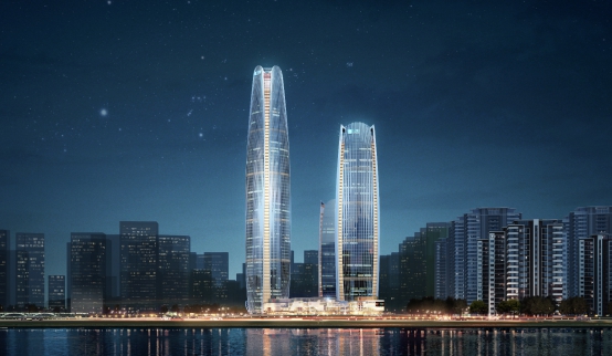 千人共赏，天幕极境！宝能金融中心【天空之境】示范区惊艳南京！
